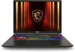 MSI Vector 16 HX AI A2XWIG-050 GAMING Core? Ultra 9 275HX 1TB SSD 16GB 16" WQXGA (2560x1600) 240Hz WIN11 IR Webcam NVIDIA? RTX 5080 16384MB COSMO GRAY RGB Backlit Keyboard