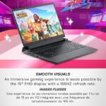 Dell G15 G5535 GAMING AMD Ryzen? 7 7840HS 512GB SSD 16GB 15.6" (1920x1080) 3ms 165Hz WIN11 NVIDIA? RTX 4060 8192MB DARK SHADOW GRAY Backlit Keyboard - Image 5